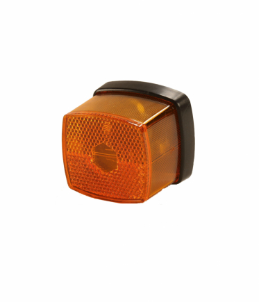 Side marker lamp orange 60x65mm.12V.Radex 906