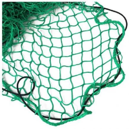 Trailer net green elastic cord 2x3m.bag