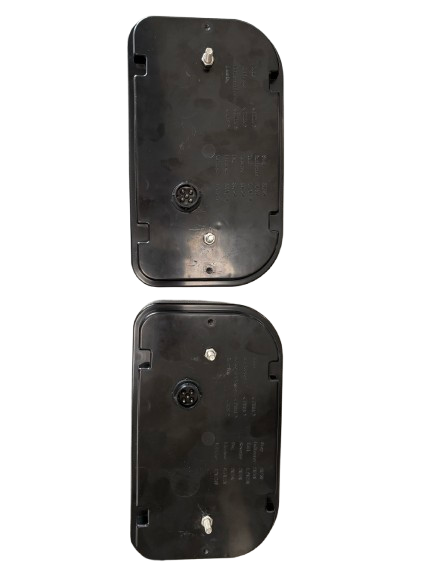 Rückleuchte 238x140mm. 12/24V. (set L+R) met connector 5p LED