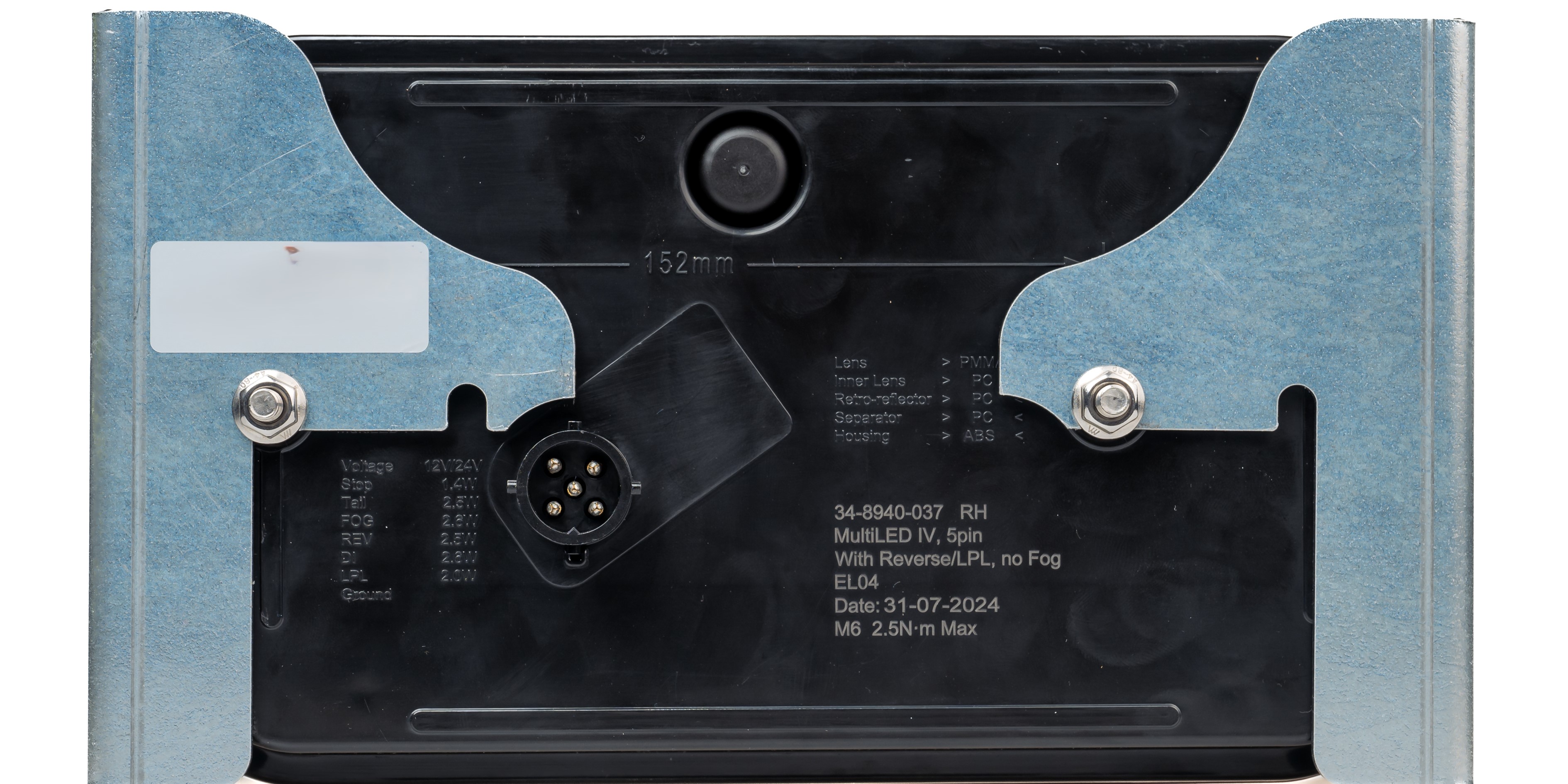 Rücklicht Schutzgitter 250x141x65mm. für Multiled IV