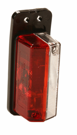 Outlinemarker lamp bracket red/white 115x45mm.