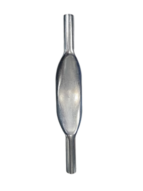 Steun voor 405314/405301, 270mm.koker 40mm.  half rond.