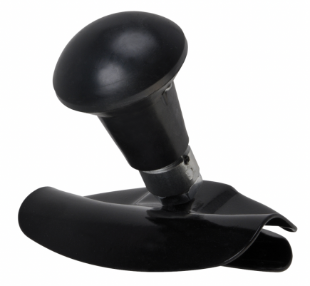 Steering wheel button black