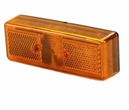 Zijmarkeringslamp oranje 115x41mm.12V.Radex 905