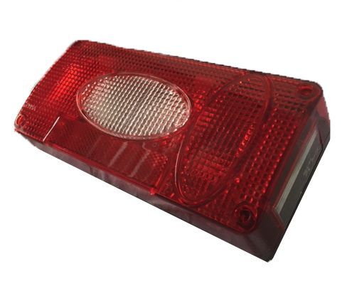 Rear lamp 215x100mm.(L) 6f.12V.connector Radex