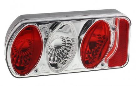 Rear lamp 220x100mm.6f.(L) Ajba RL.40.110