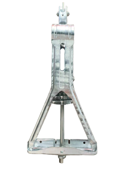 Caravansteun als Alko zwaar 1000 kg.   lxb  700x280mm.