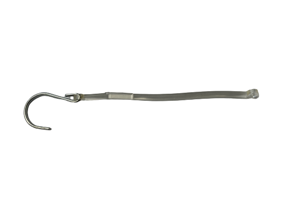 Sicherungskabel pvc Haken 6x250mm. 