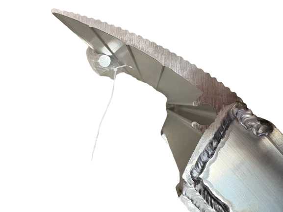 Set oprijplaten alu. 2400x300x75mm 3000kg. (2St.)