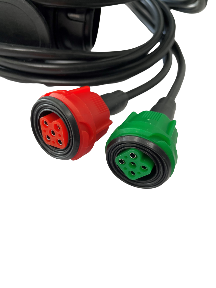 Kabelset 13p, 6m.stekker/2connector Radex