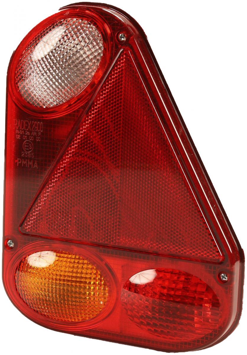 Rear lamp glass (R) Radex 2900/13/S