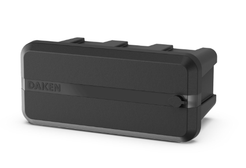 Toolbox  DAKEN in PP 550x255x310mm.   Blackkit Lite