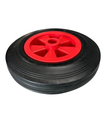 Ersatzrad für Stützrad pvc Vollgummi 200x50mm.