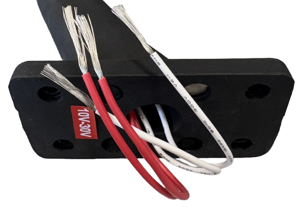 Breedtelicht rood/wit 186mm.LED 12V.(L) 10->30V.