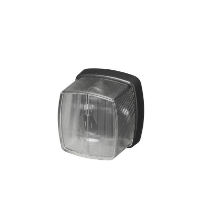 Front position lamp white 60x65mm.12V.Radex 911