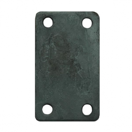 Strap plate 140x80x6mm.U-bolt 53/113mm.4holes