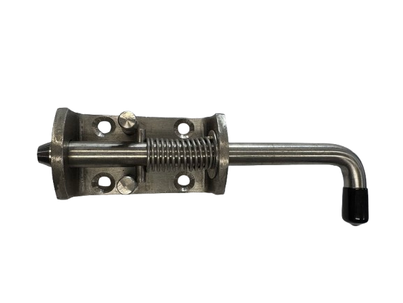 Veergrendel 165x76x39mm.  RVS