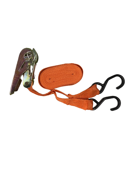 Rapchet-tie-down 250kg.S-hook 5m.x25mm.