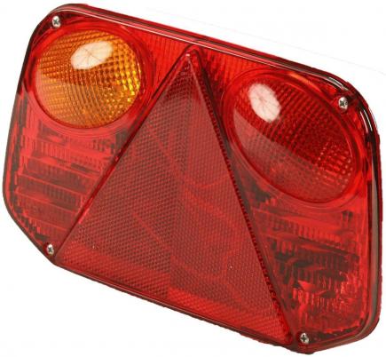 Rear lamp glass (L) Radex 2800/10/S