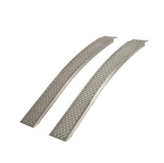 Set Auffahrschienen Alu. gebogen 150x20cm.400kg.