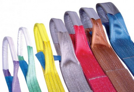 Hijsband 1ton 2m.x30mm.paars