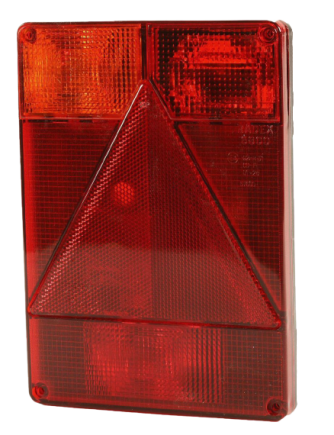 Rear lamp glass (L) Radex 6800/10/S