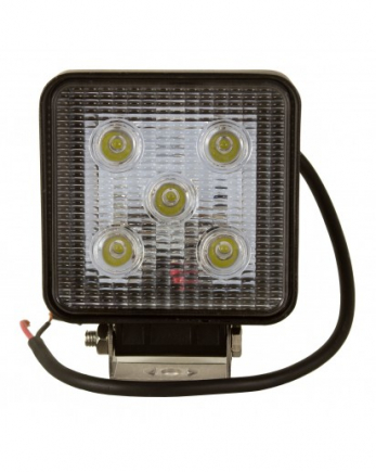 Working light LED 5x3W.128x110x45mm.10->30V.