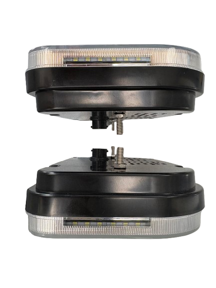 Rückleuchte 238x140mm. 12/24V. (set L+R) met connector 5p LED