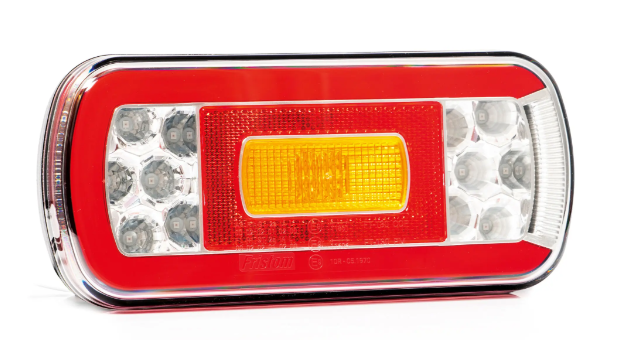 Fristom LED Rückleuchte (L) + Nebelscheinwer FT-130