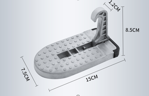 Car roof pedal