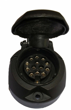 Stekkerdoos 13p.pvc Jaeger