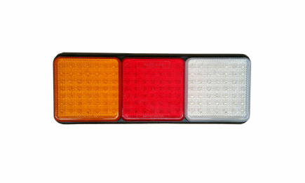 Rear lamp set triple 316x116mm.LED 10->30V.