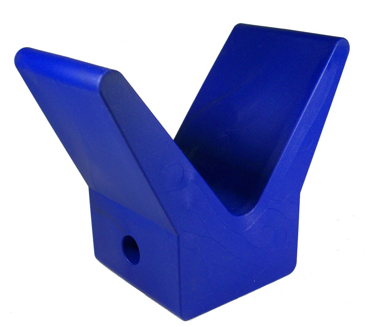 V-blok 105x68mm.Ø13mm.P.P.blauw