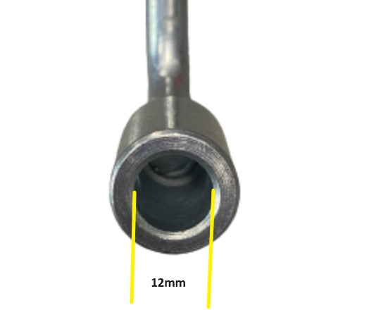 Hendel neuswiel  48 mm. 301501