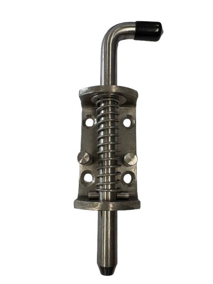 Veergrendel 165x76x39mm.  RVS