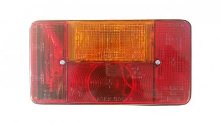 Rear lamp glass (L) Radex 5001/10/S