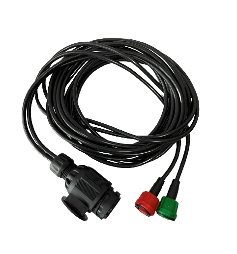 Kabelset 13p, 6m.stekker/2connector Radex