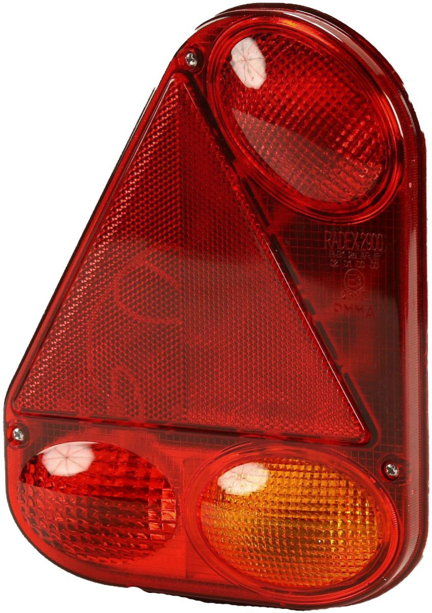 Rear lamp glass (L) Radex 2900/10/S