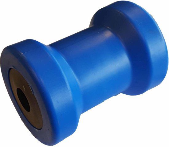 Keelrole 120x75mm.Ø21mm.P.P.blue