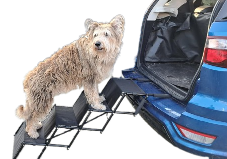 Dog stairs for the car