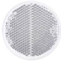 Reflector 60mm wit, schroefbaar 