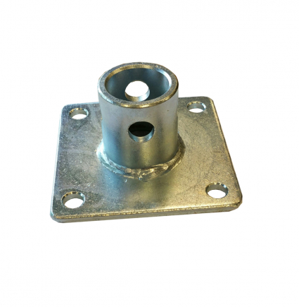 Mounting plate for prop stand