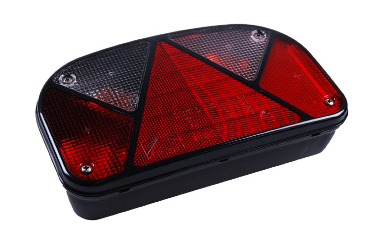 Aspöck rear lamp Multipoint II (L) + rear fog lamp