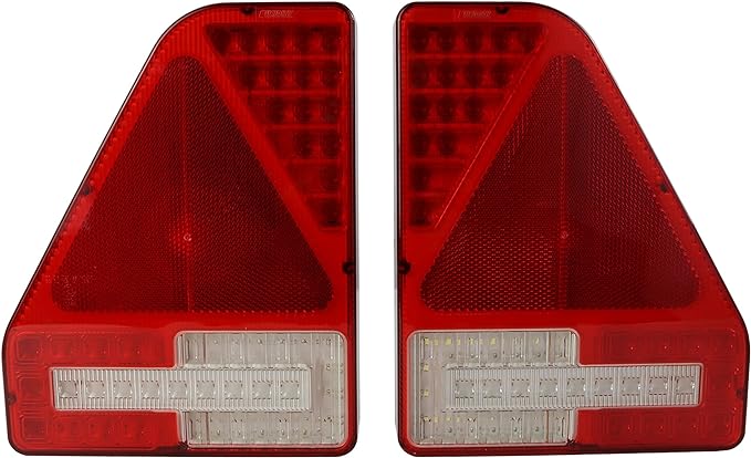 Achterlicht Lucidity LED 220x180x30mm (L) 12/24V 5pin 