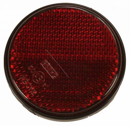 Reflector red Ø60mm.self adhesive Radex 621