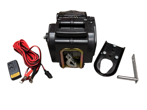 Electric winch 1590kg./3500lbs.12V.6,3mm.x12m.