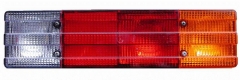 Rear lamp 425x105mm.3f.rear fog lamp