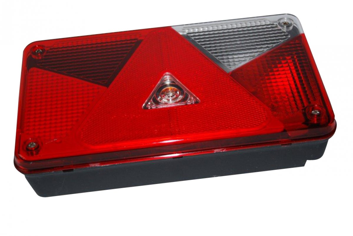 Aspöck rear lamp Multipoint V (R) 238x140mm.