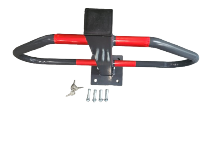 Parkeerbeugel met slot + bevest.mat