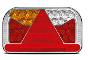 Fristom LED Rückleuchte (L) + Nebelscheinwer FT-170